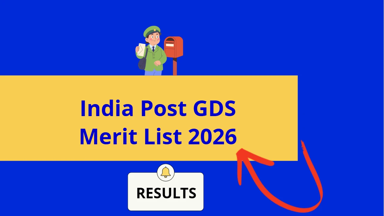 India Post GDS Merit List 2026 Released — Check Your State-Wise Shortlisted Candidates